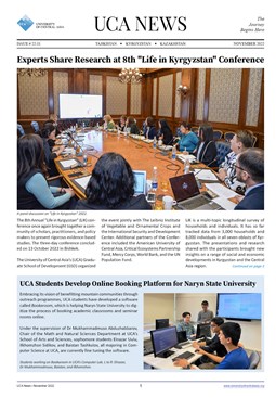 UCA News November