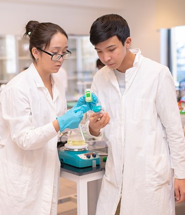 Students In Lab