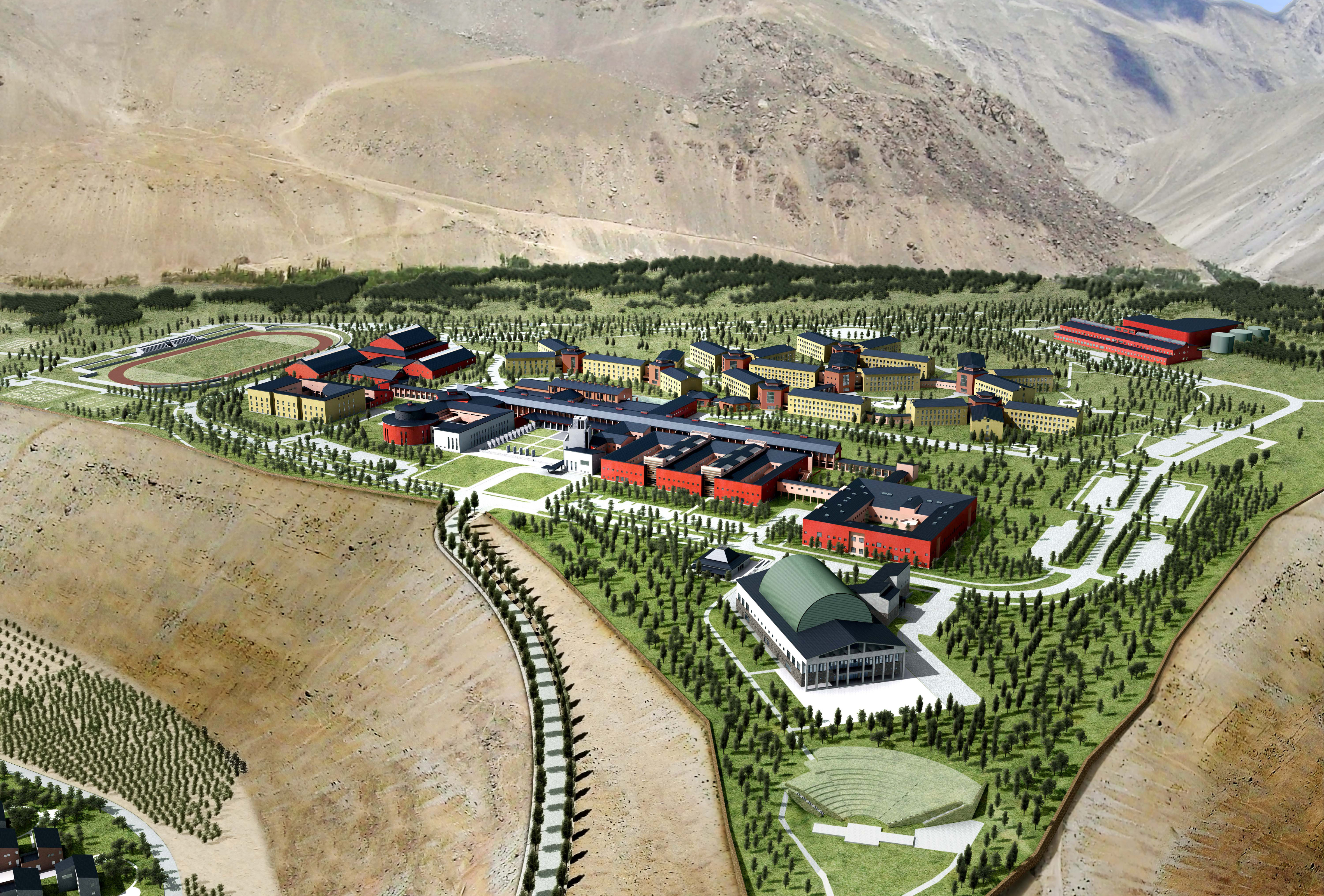 Khorog Campus Plan
