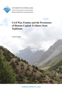 UCA IPPA Wp67 Civil War, Famine And The Persistence Of Human Capital Eng