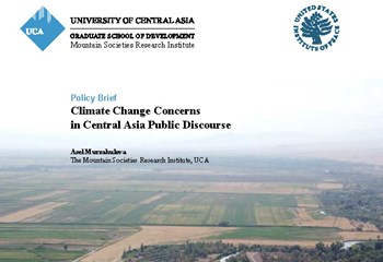 Climate Change Concerns In Central Asia Public Discourse Page 01