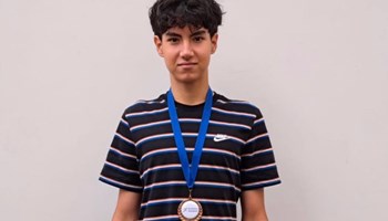 Sandro Kvatchadze Bronze Medal Bishkek International School