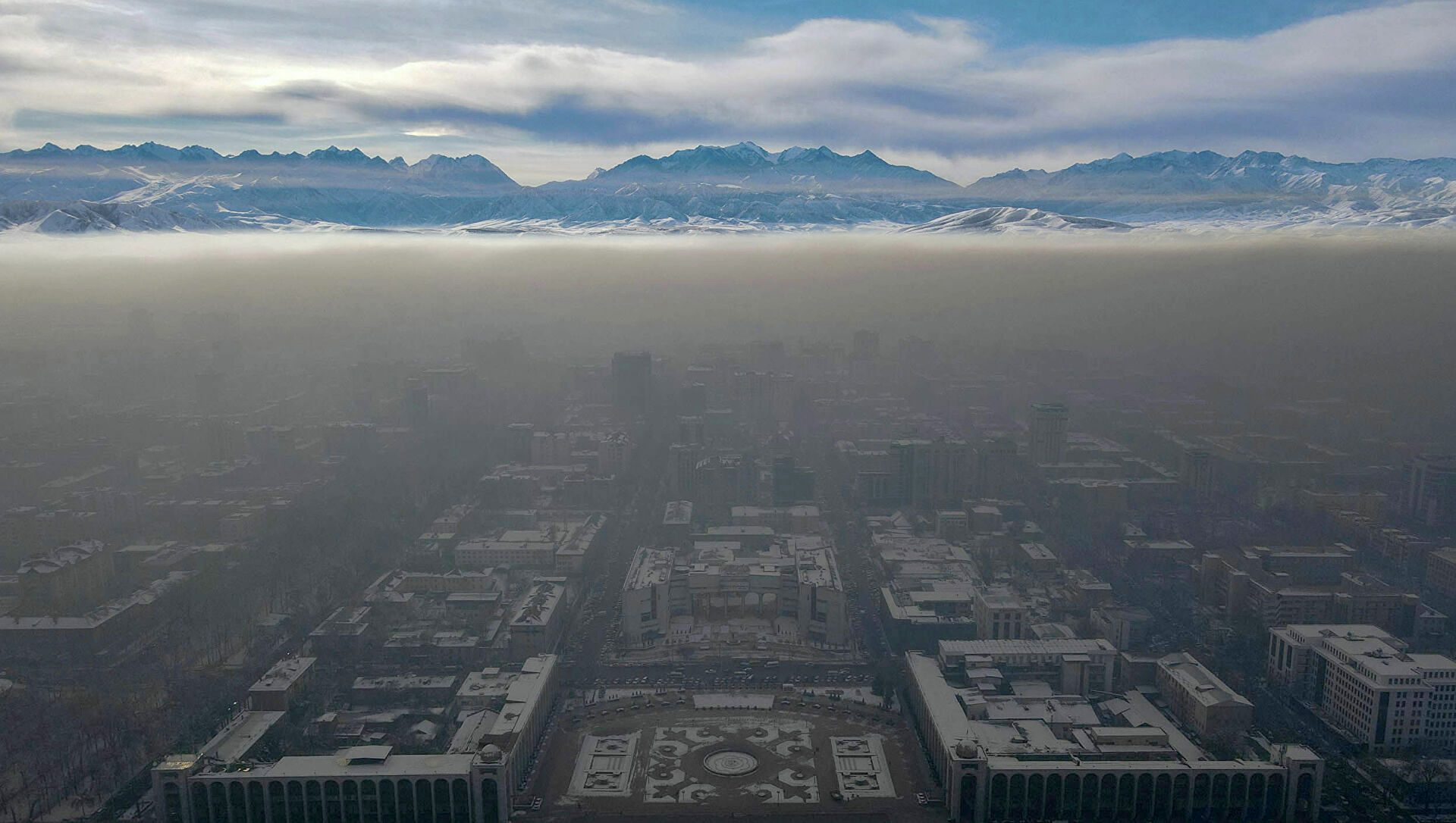Bishkek Under Smog Photo Credit Mikail Dudin, Kloop Website