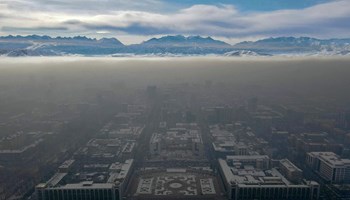 Bishkek Under Smog Photo Credit Mikail Dudin, Kloop Website