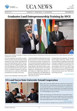 UCA News December
